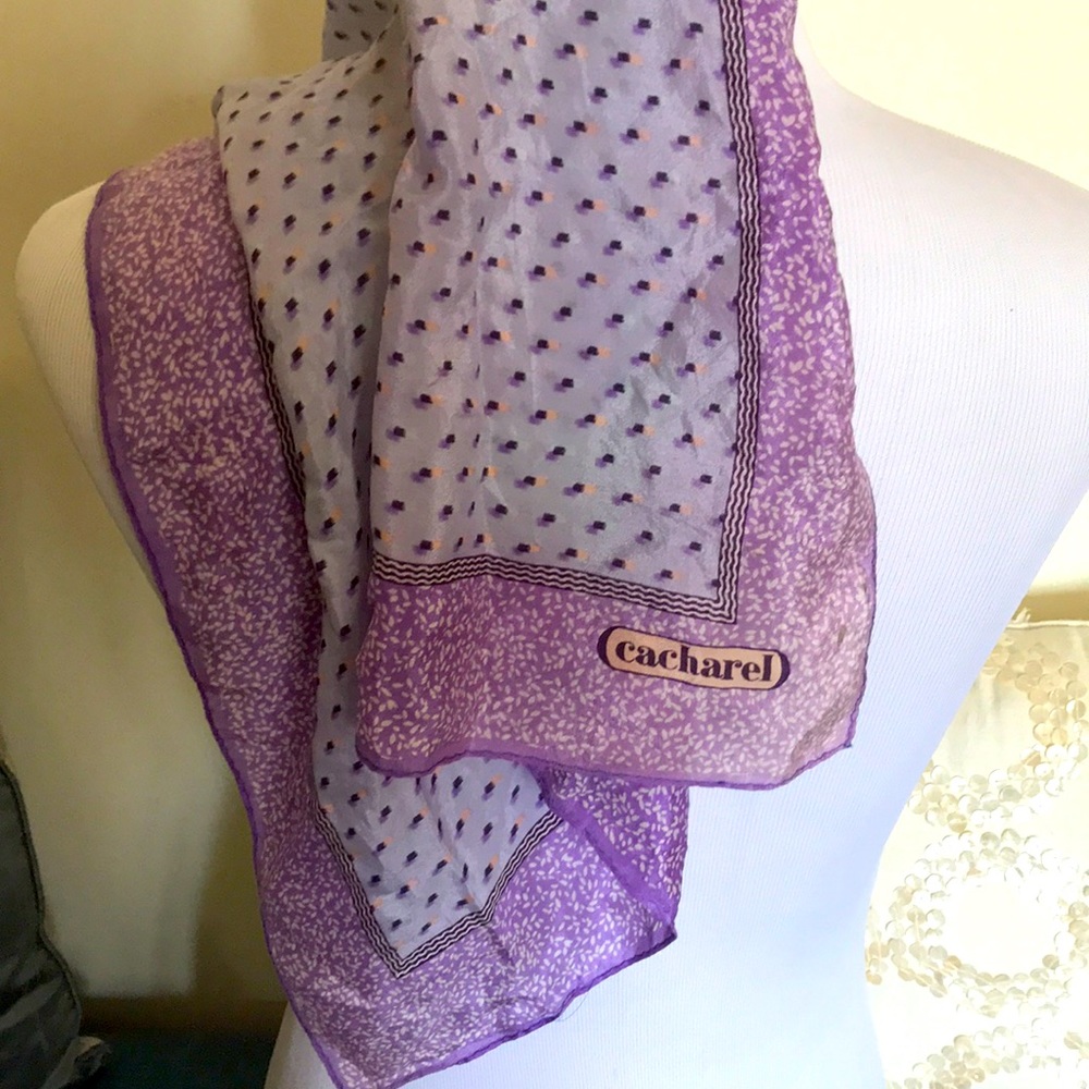Cacharel silk scarf